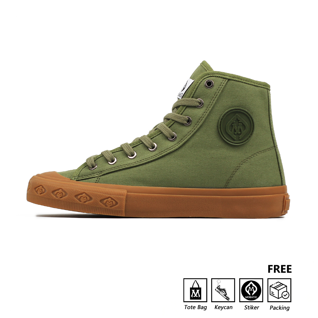 Mobatic Passion Hi Olive Green || รองเท้าชาย/หญิง