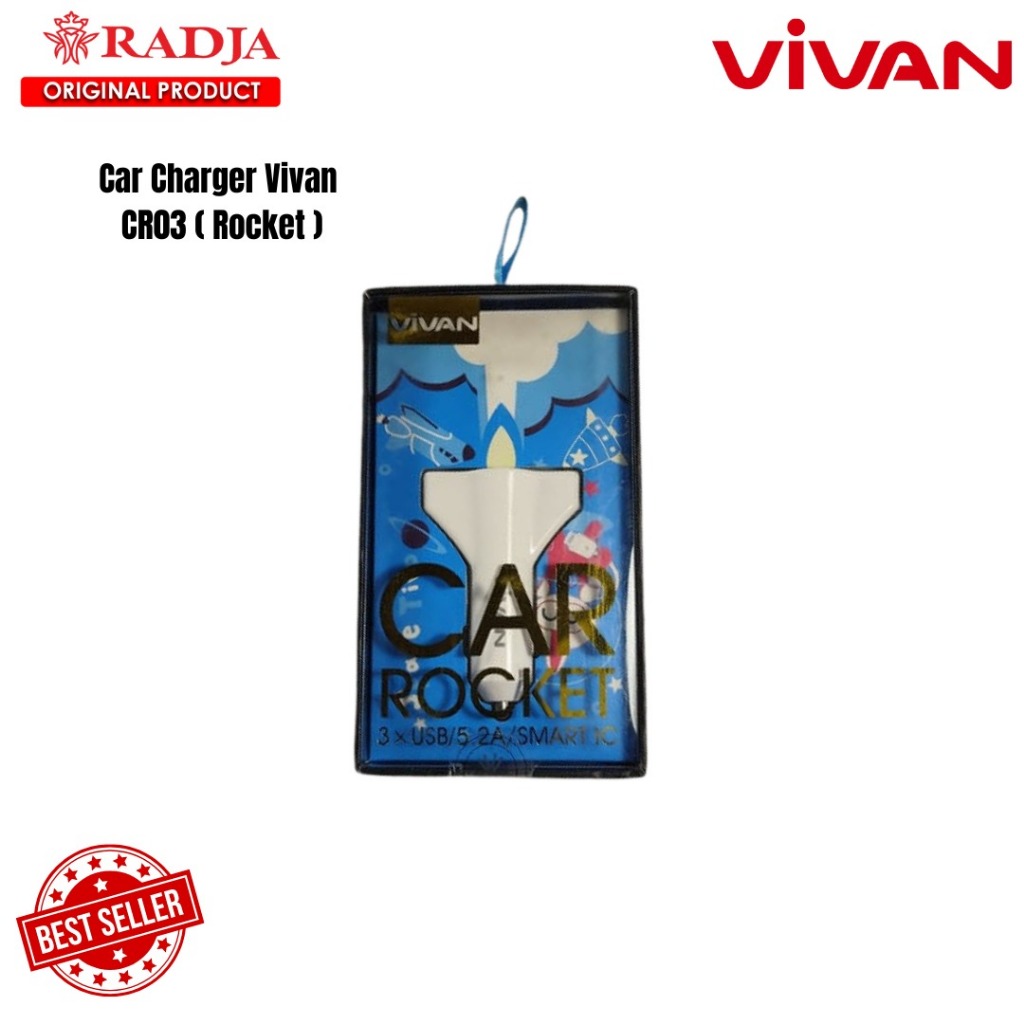 Vivan ที่ชาร์จแบตในรถ CR03 Roar Output 5.2A ของแท้