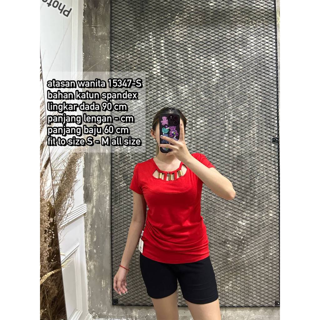 15347-S ROSALIE EGYPTIAN/PELAIN BLOUSE WHOLESALE BLOUSE/CASUAL FREESIZE BLOUSE/WORK CLOTHES/เสื้อยืด