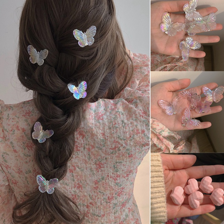 JPN1 Choice Avail ราคา WHOLESALE RETAIL กิ๊บติดผมคอสเพลย์ผีเสื้อ 5 ชิ้น