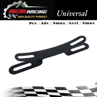 Breket Kedudukan Plat Nomor Di Windshield Pcx,Adv,Nmax,Lexi,Xmax Type Universal Full Cnc