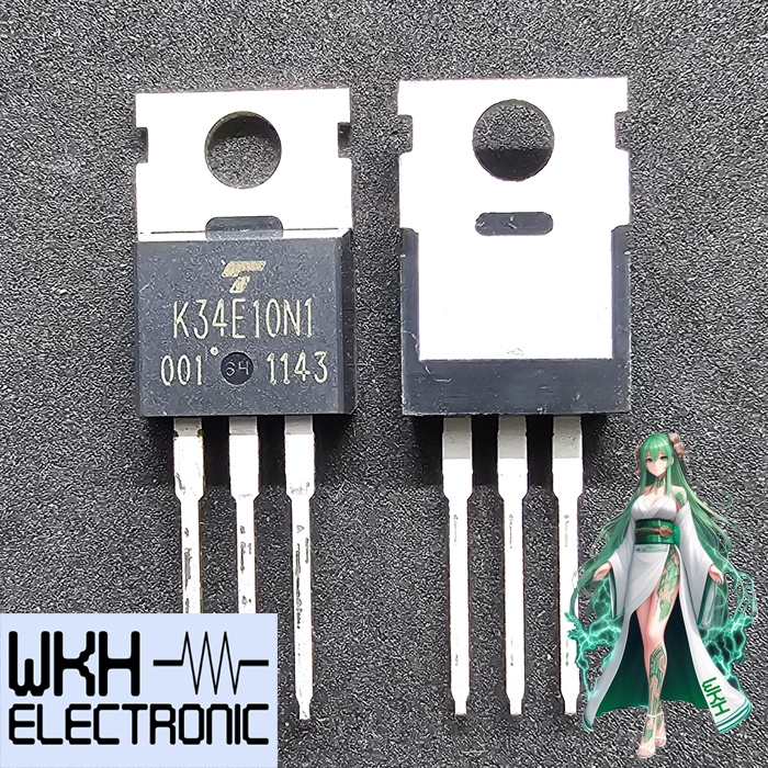 ต้นฉบับ TK34E10N1 K34E10N1 MOSFET N-Ch 100V 75A TO220