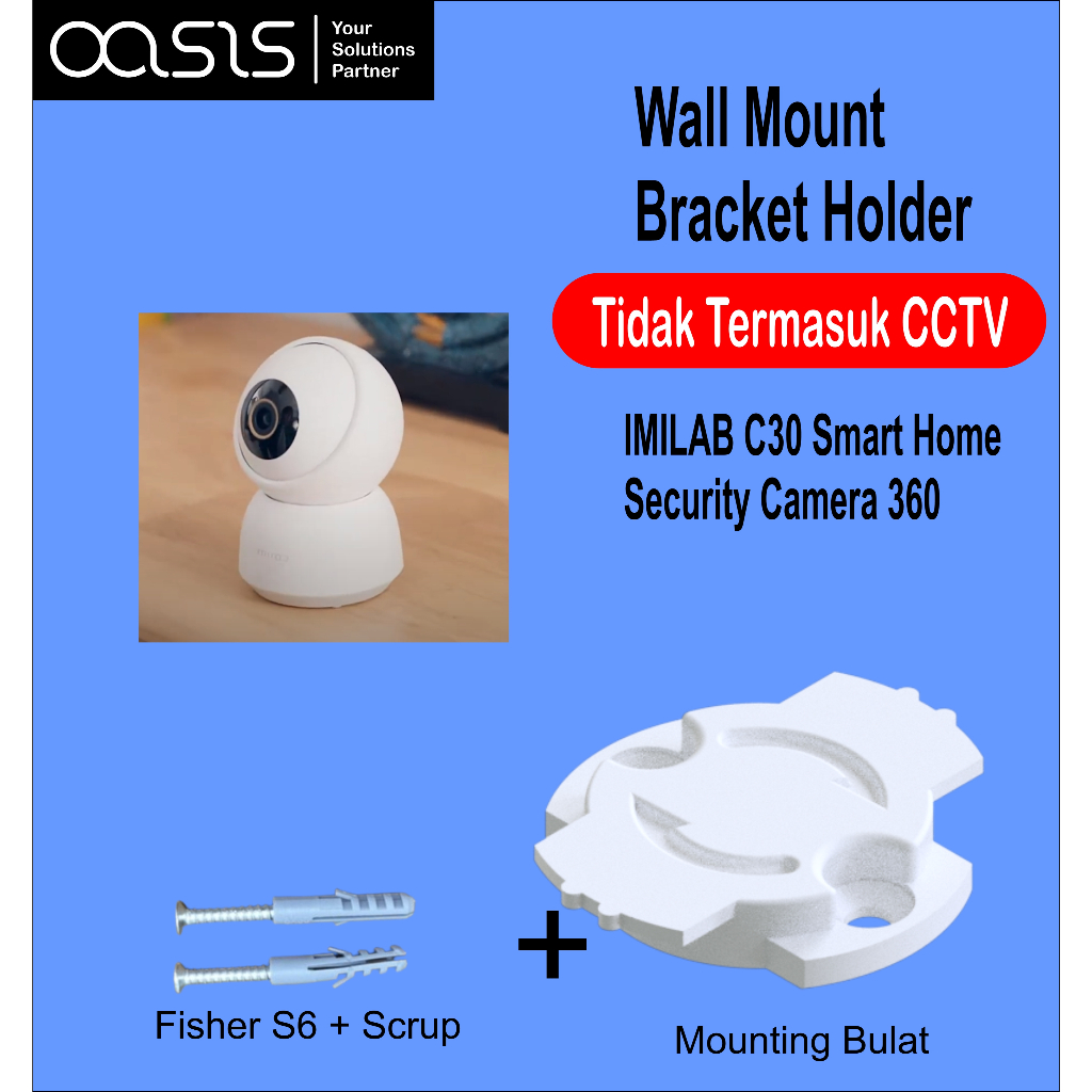 Imilab C30 กล้องรักษาความปลอดภัยบ้านอัจฉริยะ 360 Bracket Wall Mount Holder