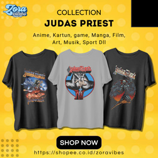 เสื้อยืด พิมพ์ลาย Judas PRIEST BUILT UP Music