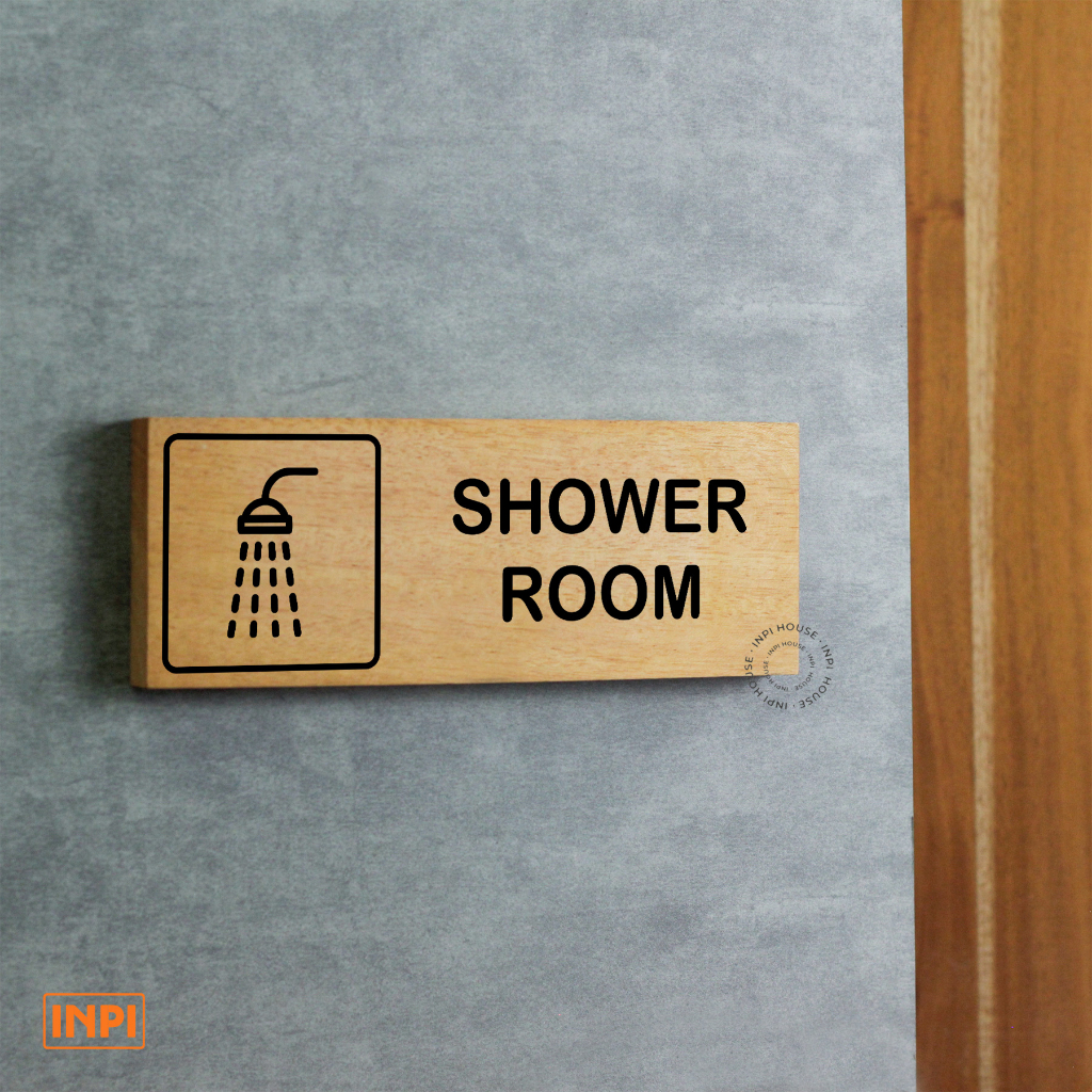 ระบบป้ายห้องอาบน้ํา-ป้ายห้องน้ํา-ห้องอาบน้ํา-ป้ายติดผนัง