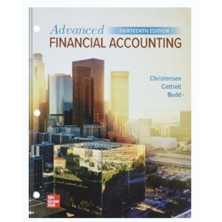 Advanced Financial Accounting รุ่นที่ 13 โดย chritensen