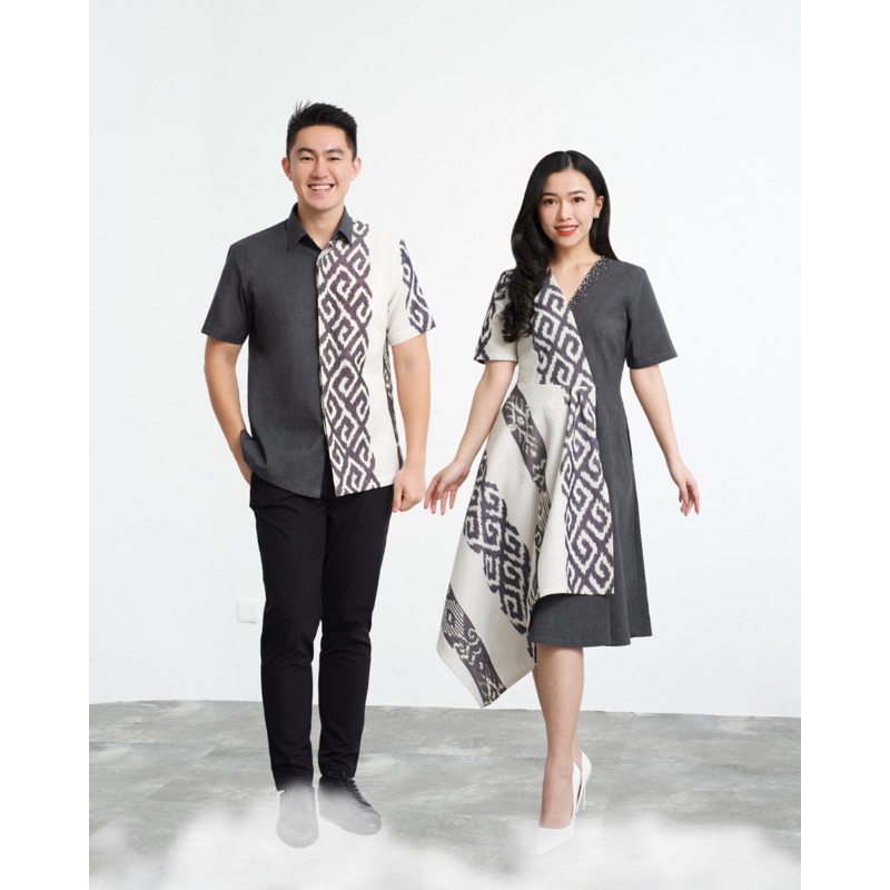 Kemeja รามเกียรติ์ COUPLE WEANING - WOVEN DRESS - WOVEN SHIRT
