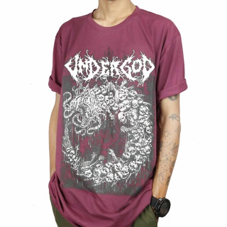 Undergod เสื้อยืด สีม่วง