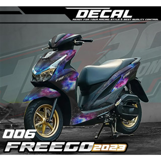 รูปลอกฟรีgo ใหม่ 2023 - DECAL FULL BODY FREEGO 2023 KODE 06 DIAMOND