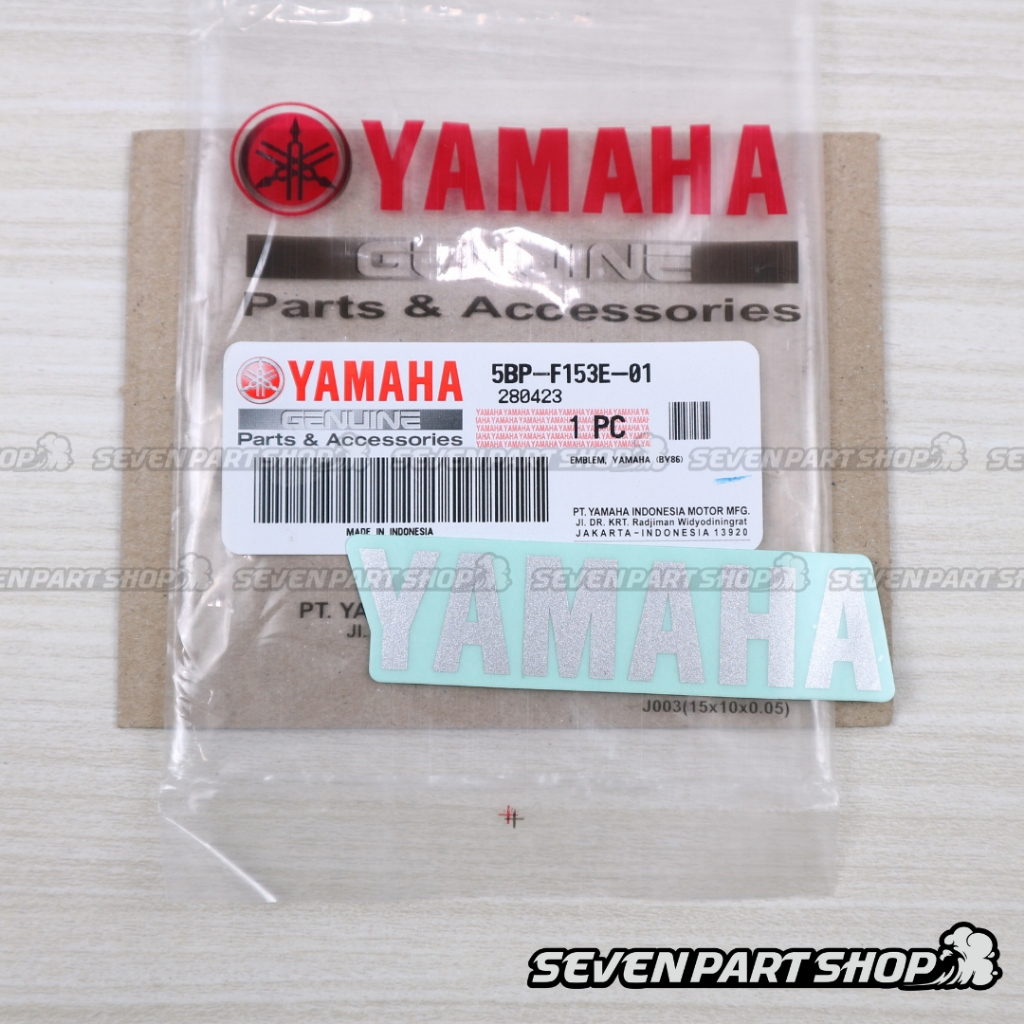 สติ๊กเกอร์แถบ EMBLEM LOGO TOOLBOX RX KING RXK RXS SCORPIO VIXION ต้นฉบับ YGP 5BP-F153E-00