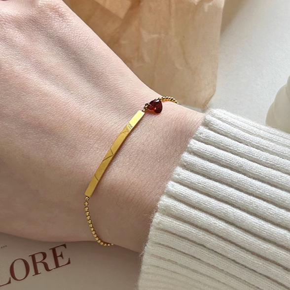 Samok275 - EMLYS.studio IVY สร้อยข้อมือไทเทเนียมกันน้ําป้องกันเหงื่อ