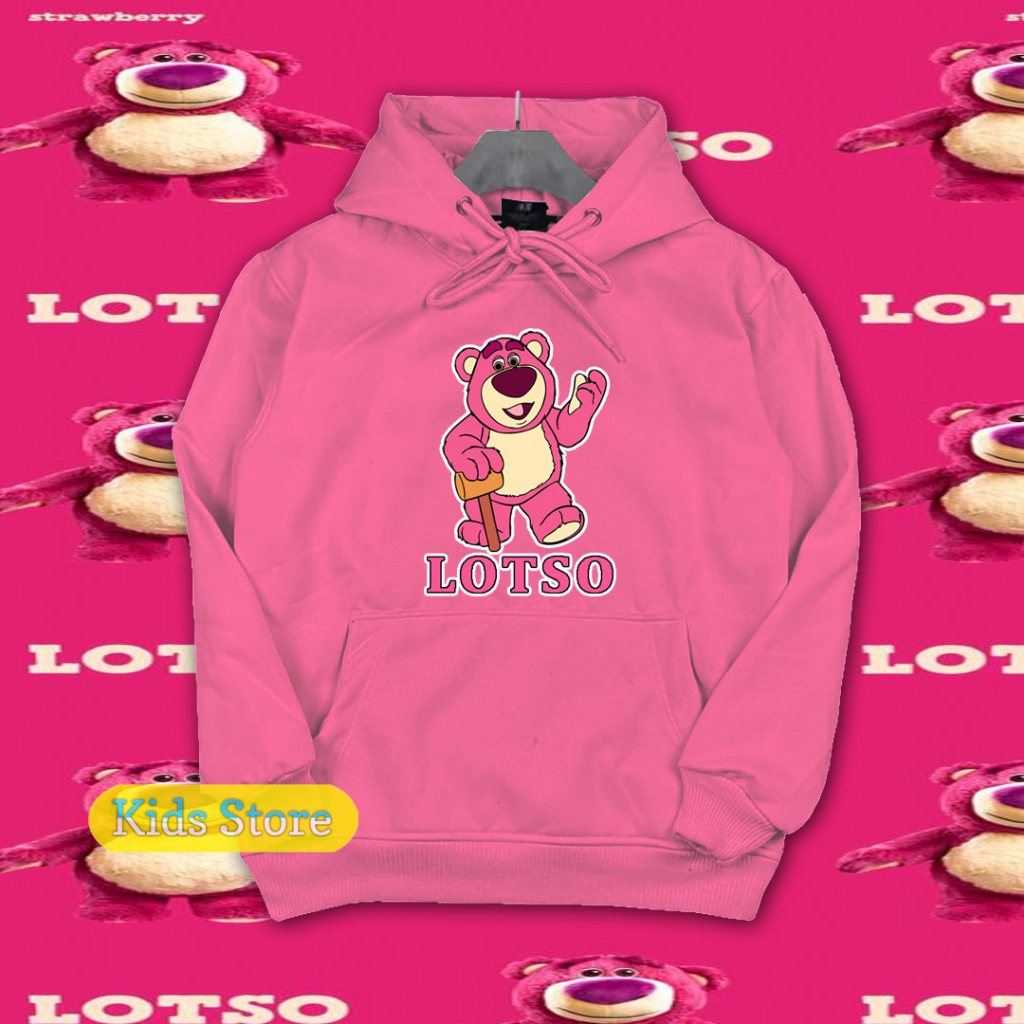 Lotso Toy Story kids& 39;s เสื้อแจ็คเก็ตมีฮู้ด/Lotso Toy Story kids& 39;s เสื้อแจ็คเก็ตสเวตเตอร์