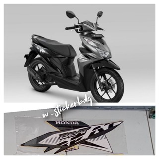 สติกเกอร์ติดตัวถัง สีเทา สีดํา สําหรับ Honda Beat 2023