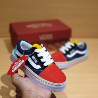 Vans OLD SKOOL MARIO รองเท้าเด็ก