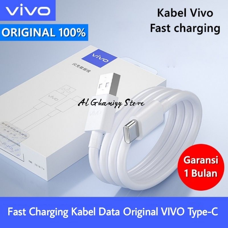 VIVO T1 5G T1 Pro 5G Fast Charging Data CABLE Original 100% VIVO Type C สาย