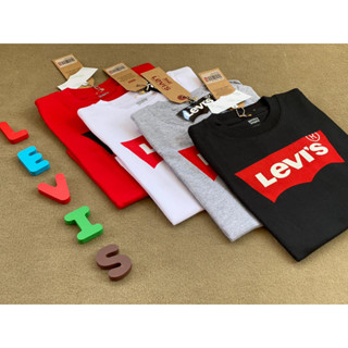 เสื้อแขนทรงปีกค้างคาว Levis สําหรับเด็ก