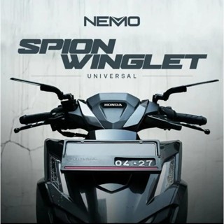 Nemo กระจกมองหลัง 1367-6 NMAX AEROX XMAX ADV PCX MIO BEAT