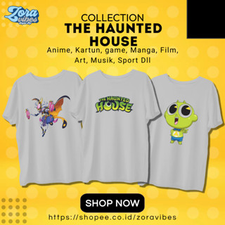 เสื้อยืด พิมพ์ลายการ์ตูน Shinbi THE HAUNTED HOUSE GEUNBI สําหรับเด็ก