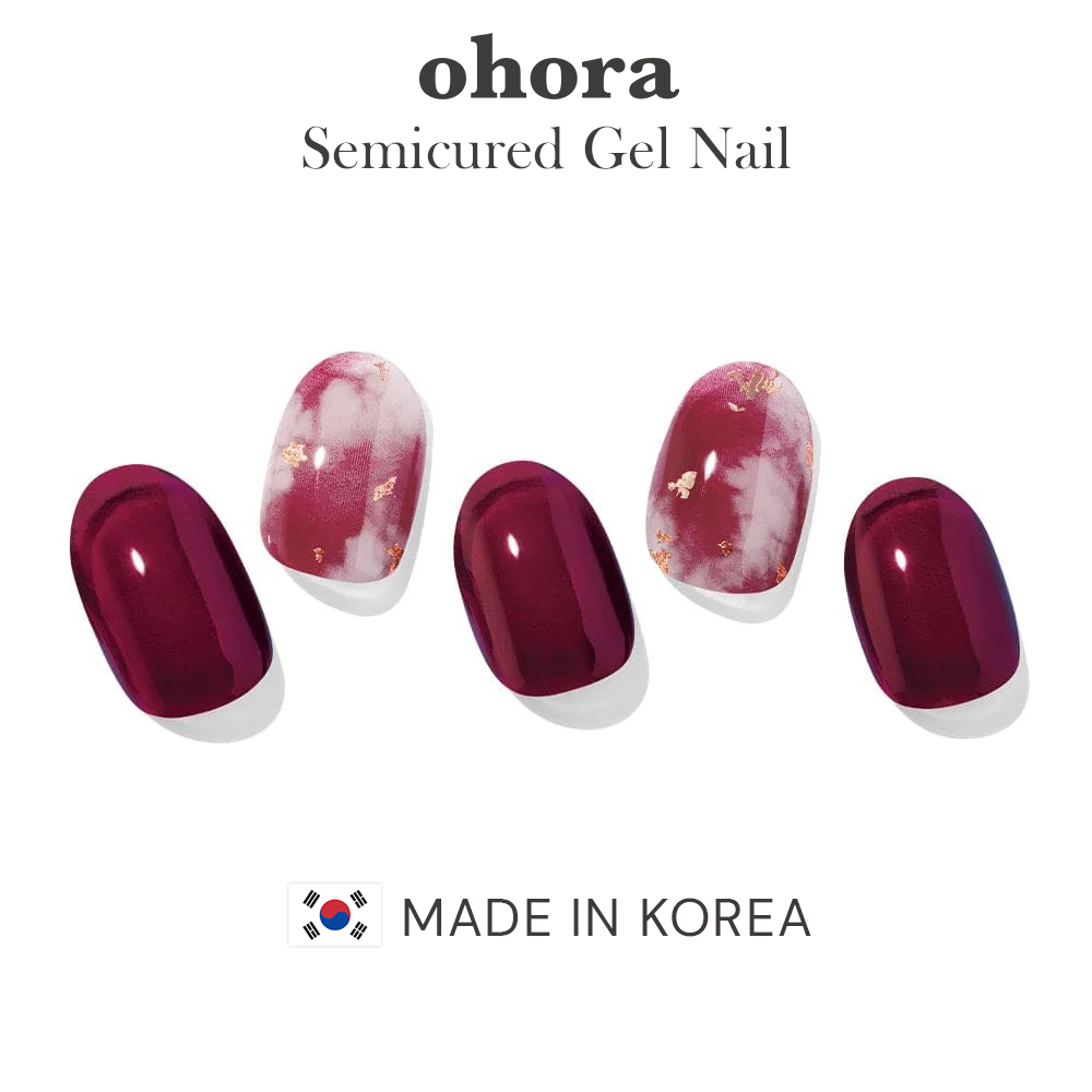 Ohora Mulberry - เพ้นท์เล็บเจลกึ่งโค้ง