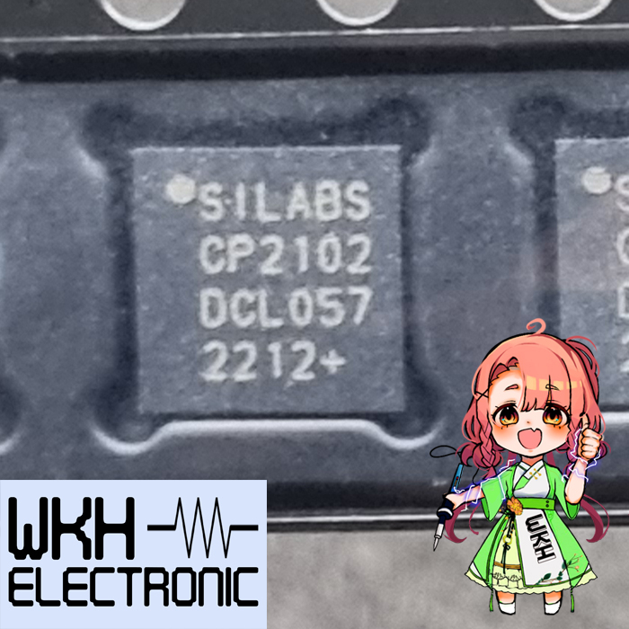 ต้นฉบับ CP2102 CP2102GMR QFN-28 IC อะแดปเตอร์แปลงซีรีส์ Usb TTL CP2102-GMR