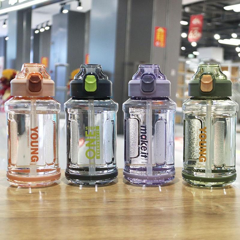 ขวดน้ําดื่มสําหรับเดินทางขนาดจัมโบ้ 1300 มล. / ขวดดื่ม Flip On Sport 1.3 ลิตร BPA FREE 295 EL