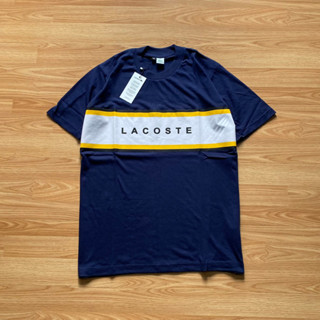 เสื้อยืด พิมพ์ลาย Lcste Box สีกรมท่า สําหรับผู้ชาย