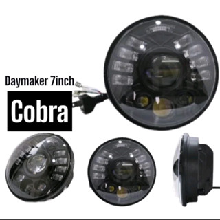 Daymaker ไฟ led 7 นิ้ว ลายม้าลาย PNP Ninja Cbr RX King Vixion WJY555