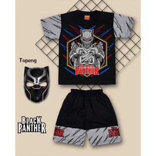 Black PANTHER MODEL ชุดสูท สําหรับเด็กผู้ชาย อายุ 1-10 ปี