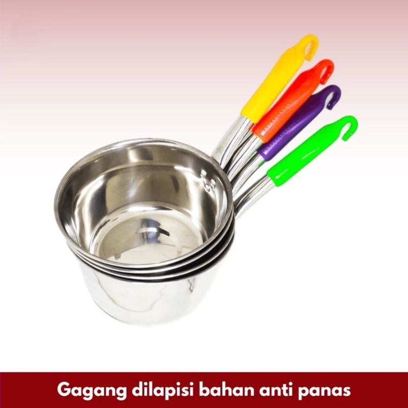 COLORFUL MILK POT 16 ซม. STAINLESS / NOODLE POT