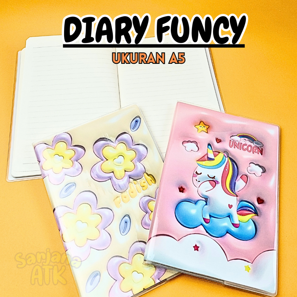 Funcy A5 Diary / Notebook / A5 Diary