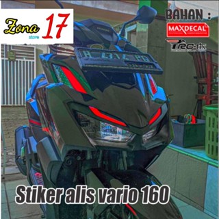 Vario 160. สติกเกอร์เขียนคิ้ว