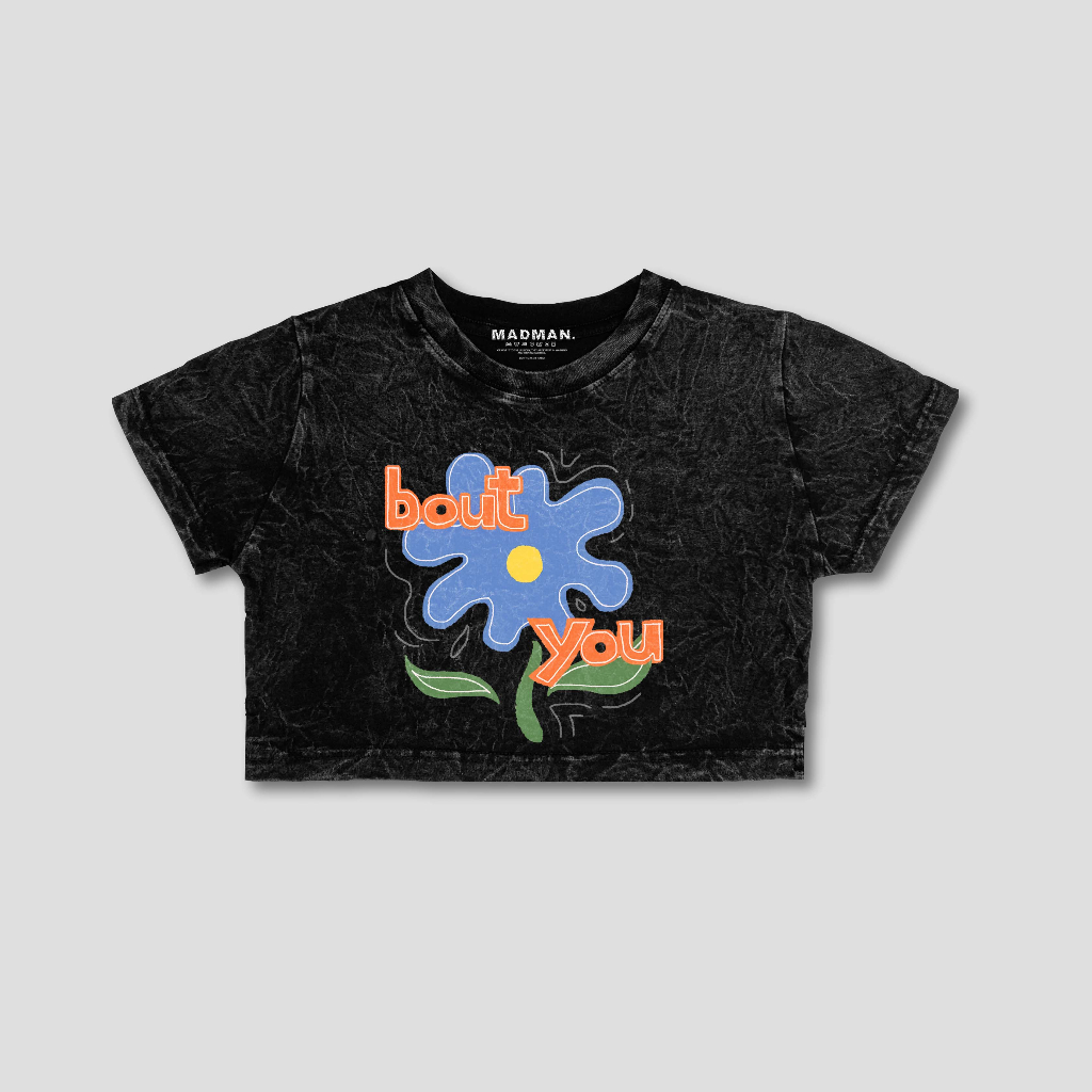 MADMAN Croptee Washed "BOUT YOU" | CRPW DMDM2 - 4