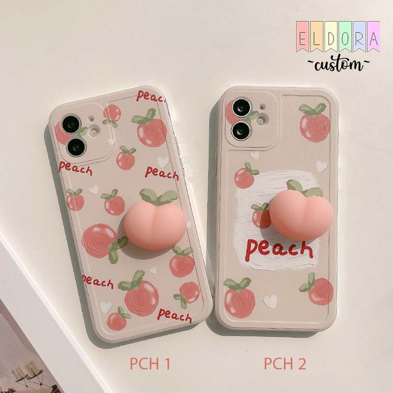 [SOFTCASE] เคสสกุชชี่พีช Xiaomi Redmi A1 A2 A3 10 12 13C Note 13 Note 13 Pro Note 12 Note 12 Pro Not