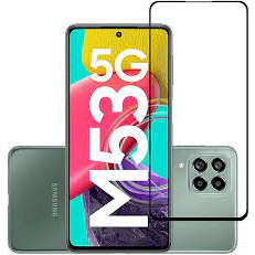 ฟิล์มกระจกนิรภัยแบบเต็ม SAMSUNG M53 5G / M33 5G / M23 5G / M52 5G / M22 / M32 4G / M62 / M12 / M02 /