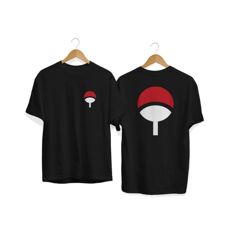Uchiha T-Shirt/uchiha logo T-Shirt/Naruto T-Shirt/anime T-Shirt/Men T-Shirt/Plain T-Shirt