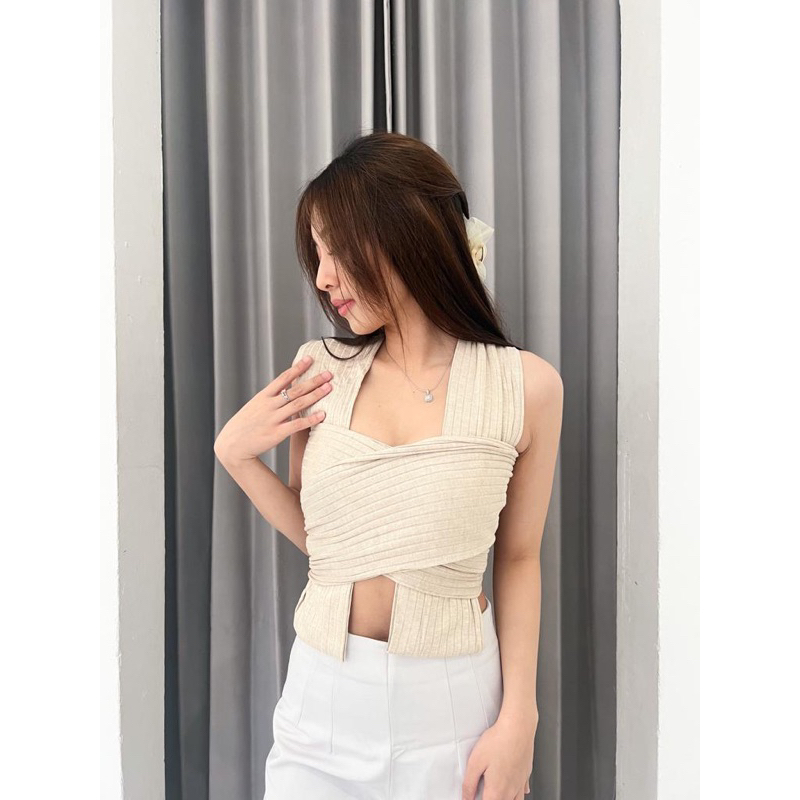 [Loraine] Camilla Multiways Top / Womens Top / Crop Top / Womens Crop Top / Womens Top