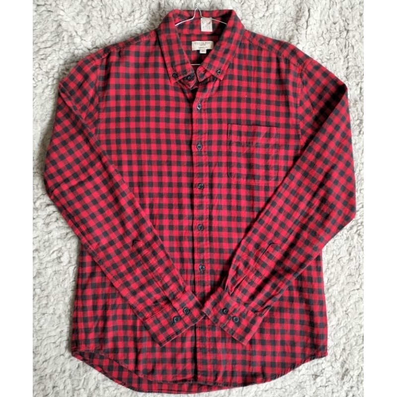 เสื้อ KEMEJA TOPTEN SECOND FLANNEL