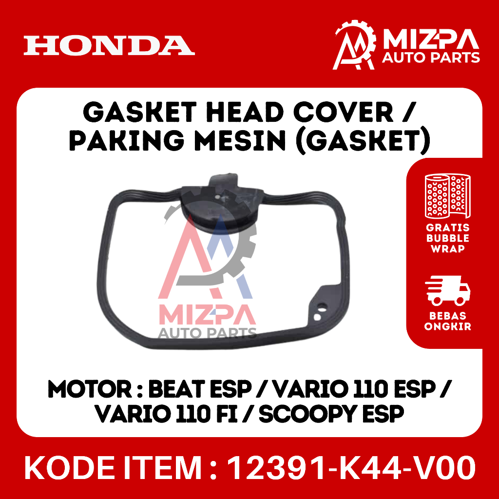 MESIN HONDA 12391-K44-V00 ปะเก็นเครื่องยนต์ปะเก็น Beat Vario 110 Scoopy