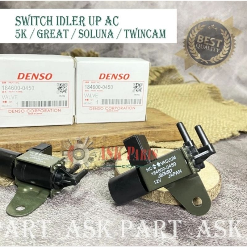 VACUUM AC SWITCH IDLE UP AC DENSO TOYOTA KIJANG 3K 4K 5K 7K SOLUNA TWIN CAM GREAT