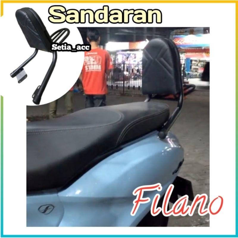เบาะพนักพิงรถจักรยานยนต์ Filano Filano