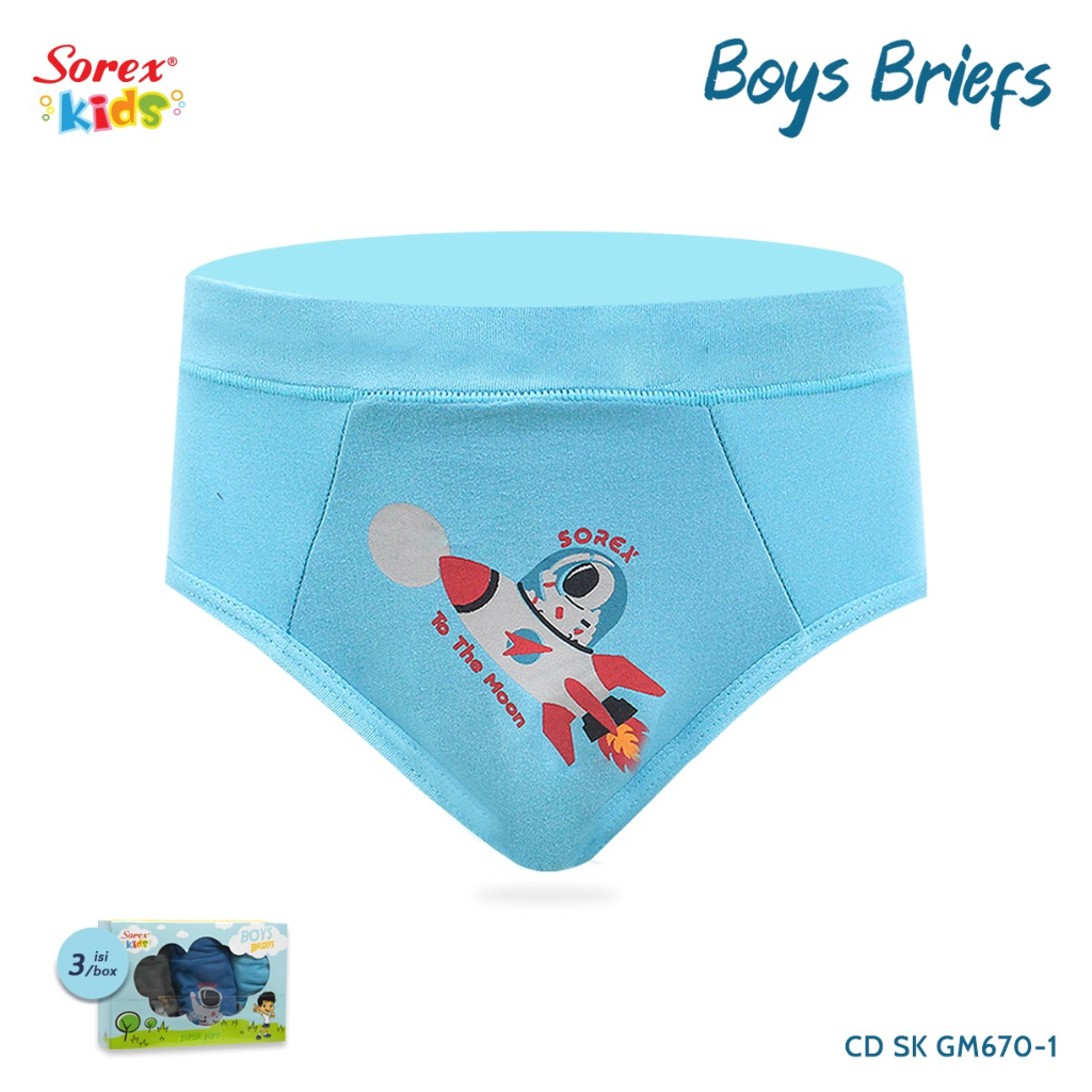 SOREX SK GM 670 1 CHILDRENS CD - SOREX KIDS BOY SK GM 670 - Boys TRIANGLE CD UNDERWEAR LAK Sorex Kid