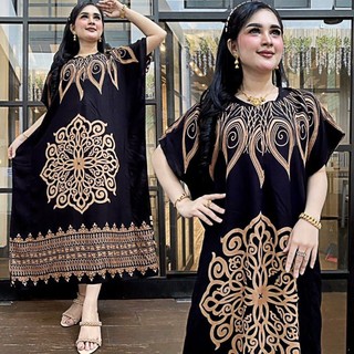 Baju Daster Lowo Jumbo Kekinian Terbaru Rayon Premium Busui Resleting Depan