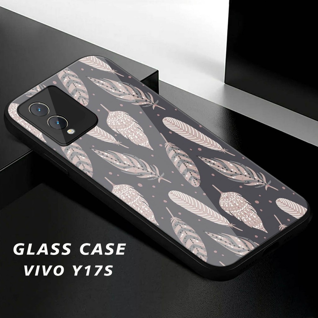 Vivo Y17S Glass Softcase - เคสโทรศัพท์มือถือ - Vivo Y17S [S75]