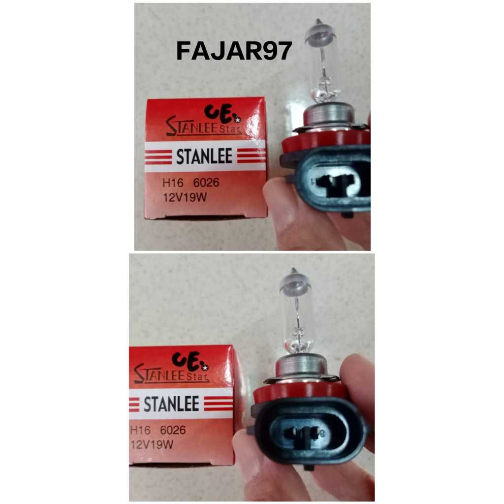H16 12V/19WATT STANLEE/12V19W OSRAM/12V19W TOKAI ไฟตัดหมอกหลอดไฟหมวก