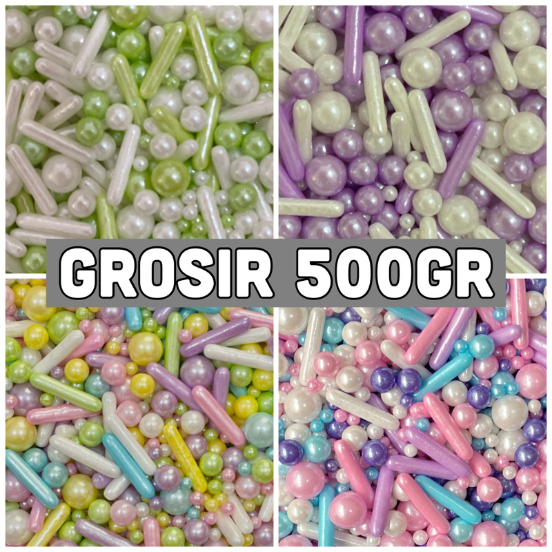 Sprinkle Mix 500gr ตกแต่งเค้กวันเกิดขายส่ง - Catalog 1