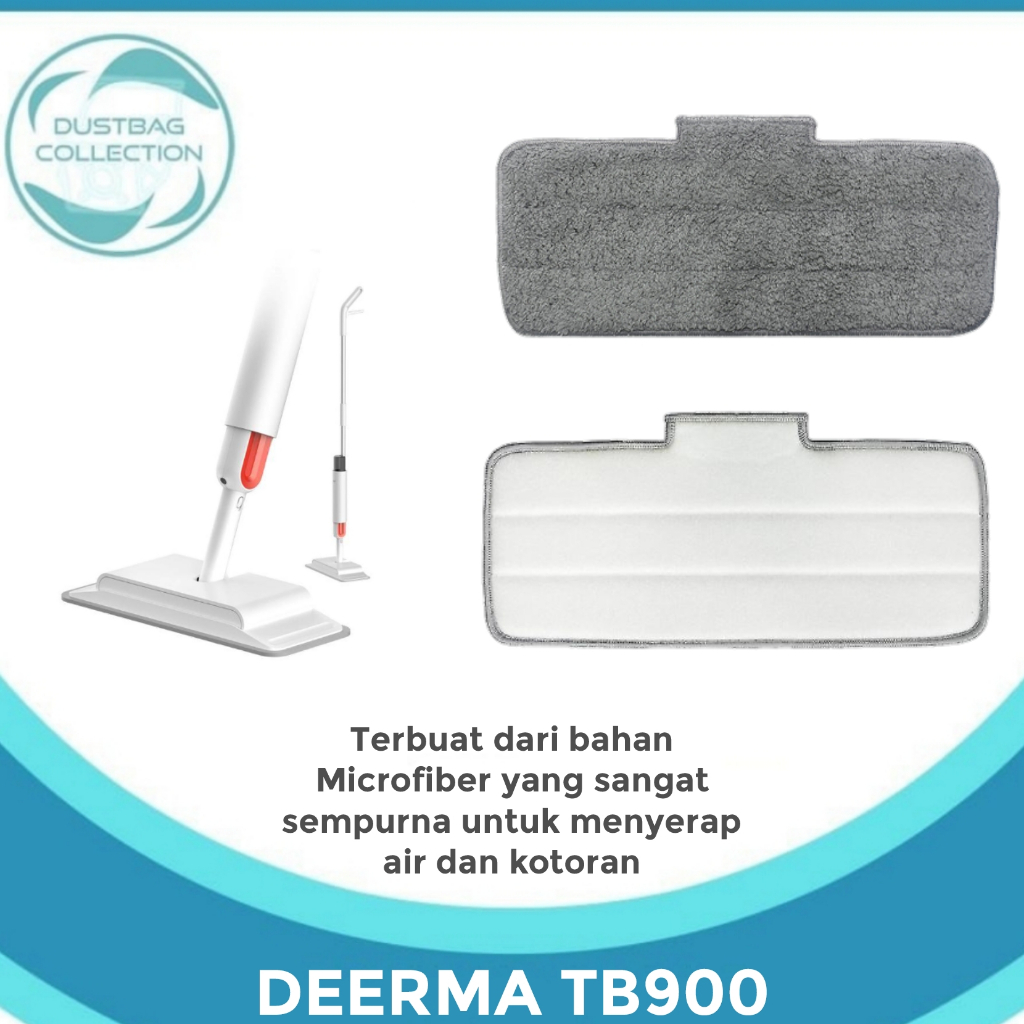Deerma TB900 รีฟิลสเปรย์ม็อบทําความสะอาด 2in1 ผ้าทดแทนสําหรับม็อบ Deerma TB900