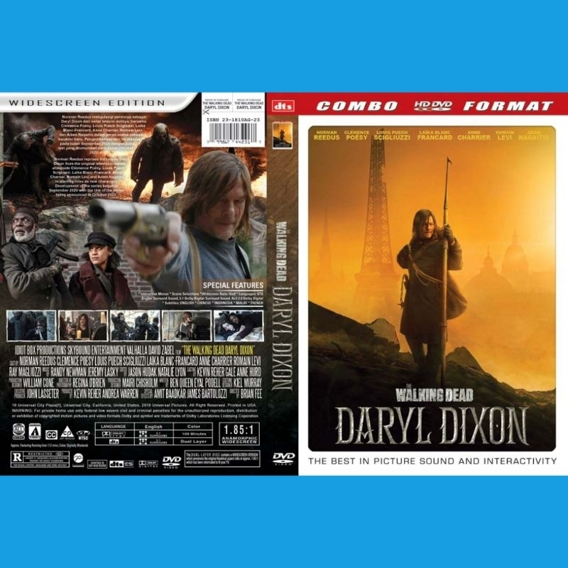 Dvd THE WALKING DEAD DARYL DIXON 2023