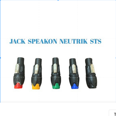 JACK SPEAKON NL4FC NEUTRIK ชาย LIECHTENSTEIN