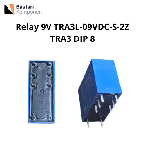 RELAY 9V TRA3L-09VDC-S-2Z TRA3 L-09VDC-S-2Z TRA3L09VDCS-2Z 9VDC DC9V 9V 9IANBO DIP8