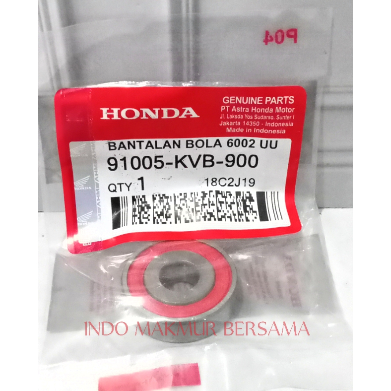BEARING 6002 LAHAR 6002 LAHAR BAK CVT VARIO SCOOPY BEAT LAHAR CVT 6002 THICK DIRECT